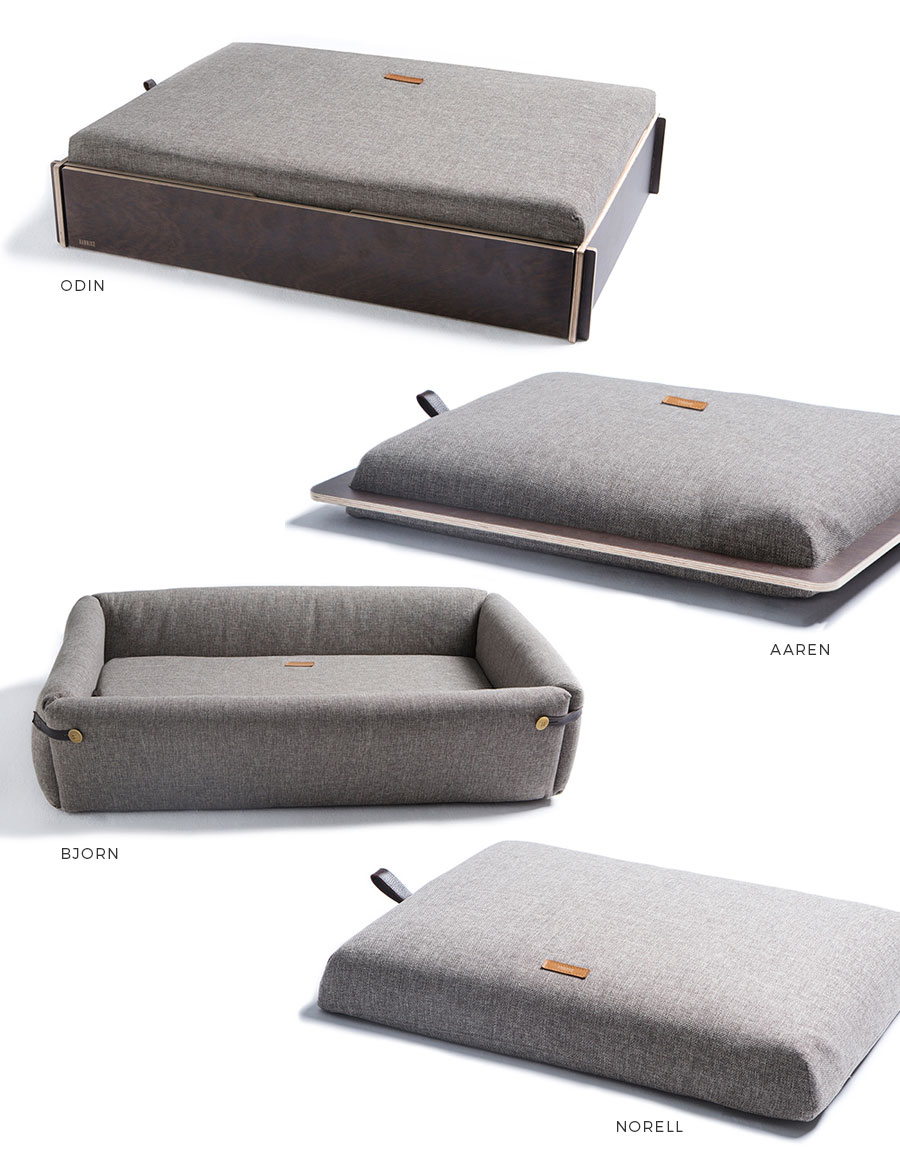 Modelos de camas HANNIKO: Odin, Aaren, Bjorn y Norell