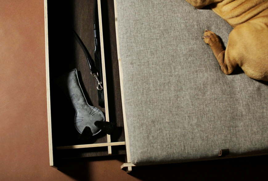 Cajón de la cama Odin de Hanniko